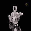 Lab Diamond Custom Pendant Luxury Necklace Gift Idea - View 3