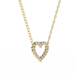 Romantic Love Motif Pendant with Round Lab Grown Diamond - View 5