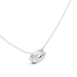 Marquise Cut Moissanite Diamond Solitaire Pendant - View 5