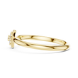 Vintage Round Lab Diamond Cluster Delicate Ring - View 8