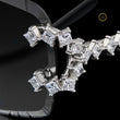 Luxury Diamond Rimless Sunglasses with Custom VVS Setting - View 4