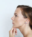 Luxury Finest Lab Created Diamond Marquise Leaf Climber Earring for Birthday Gift - View 11