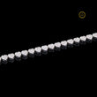 Luxury Heart Diamond Bangle VVS1 Lab-Grown Bridal Jewelry Ivevar - View 4