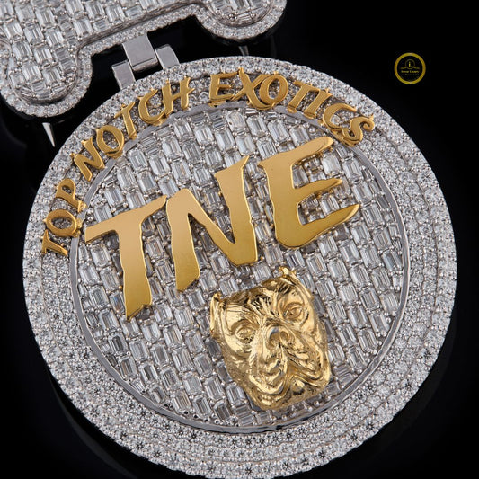 Luxury Lab-Grown Diamond Pendant Custom Design by Ivevar - View 2
