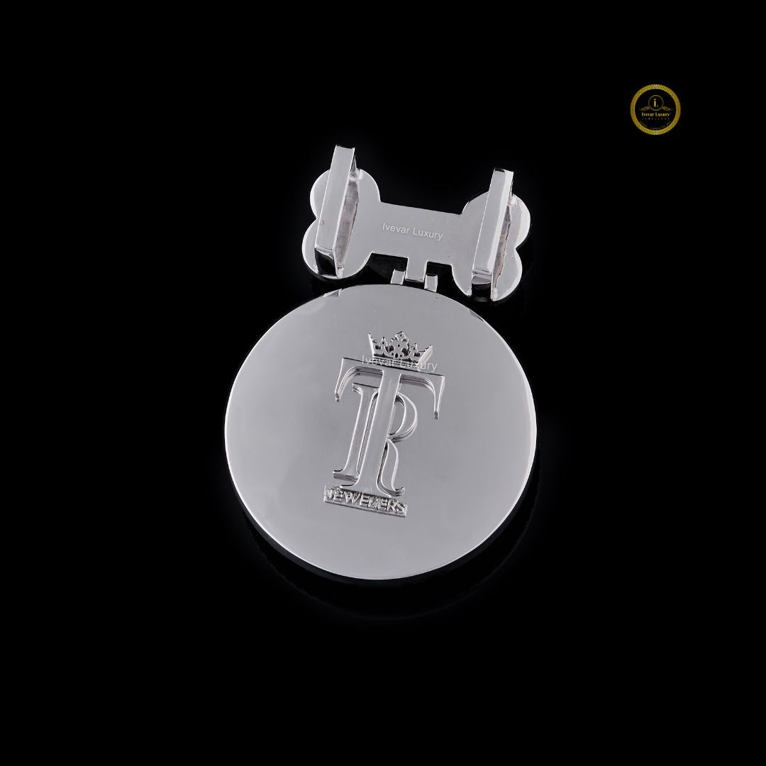 Luxury Lab-Grown Diamond Pendant Custom Design by Ivevar - View 4