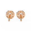 Modern Lab Grown Round Cut Diamond Earring Designs Wear Innovation For Every Look - View 6