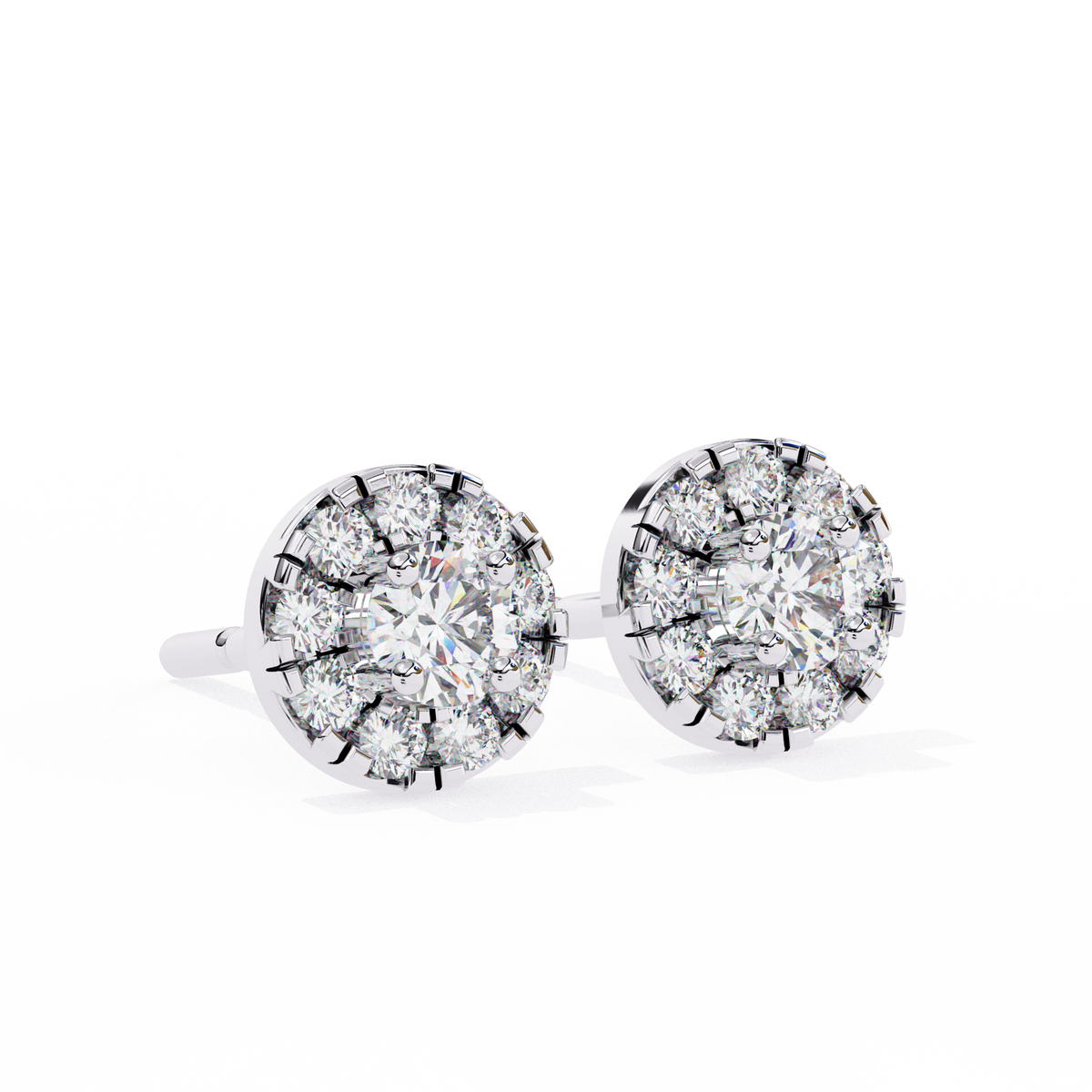 Modern Lab Grown Round Cut Diamond Earring Designs Wear Innovation For Every Look - View 8
