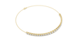 Single Classic Row Round Lab Diamond Tennis Bracelet - View 7