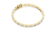 Emerald Cut Lab Diamond Contemporary Tennis Bracelet - View 7