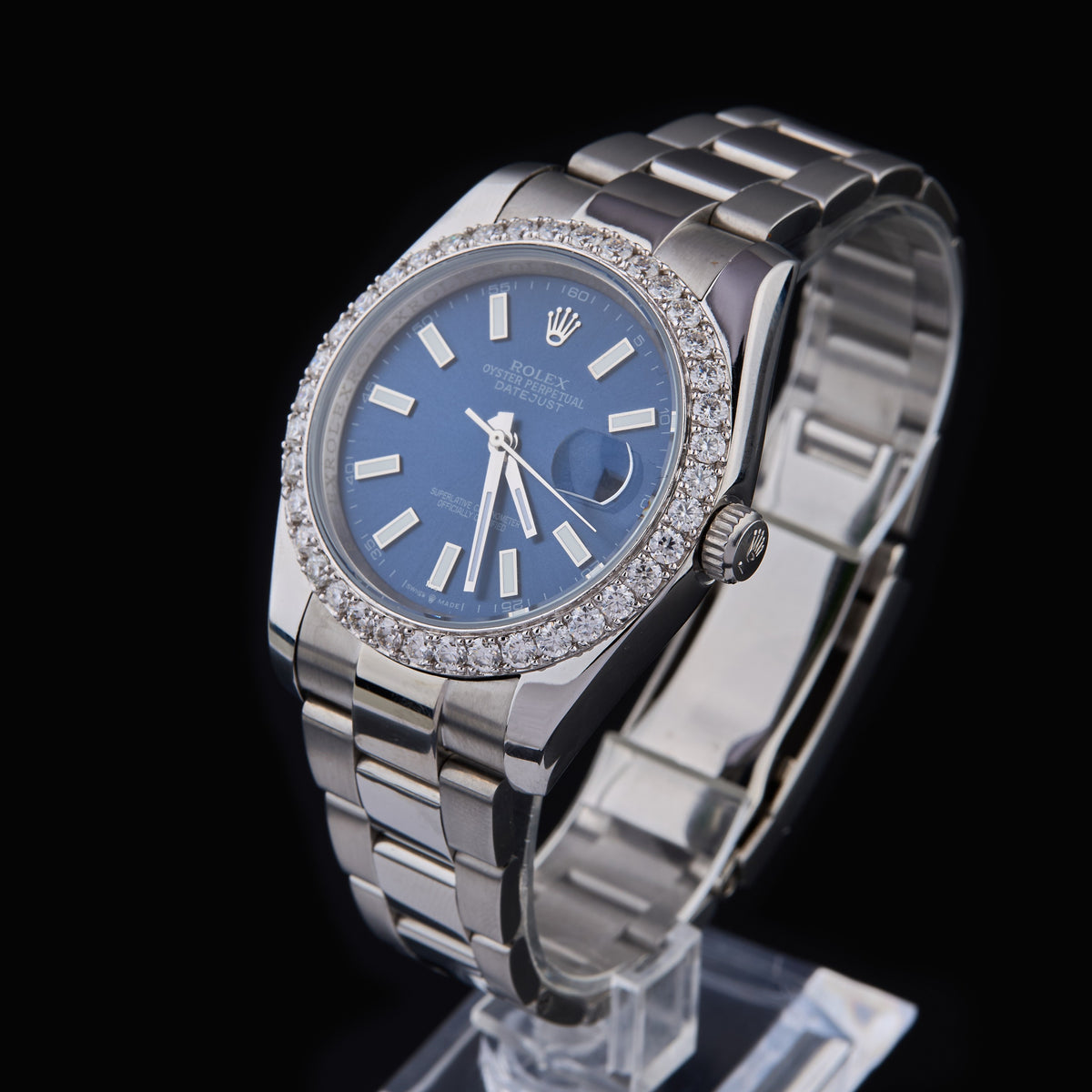 Moissanite Diamond Heritage Collection Luxury Diamond Watch Set - View 7