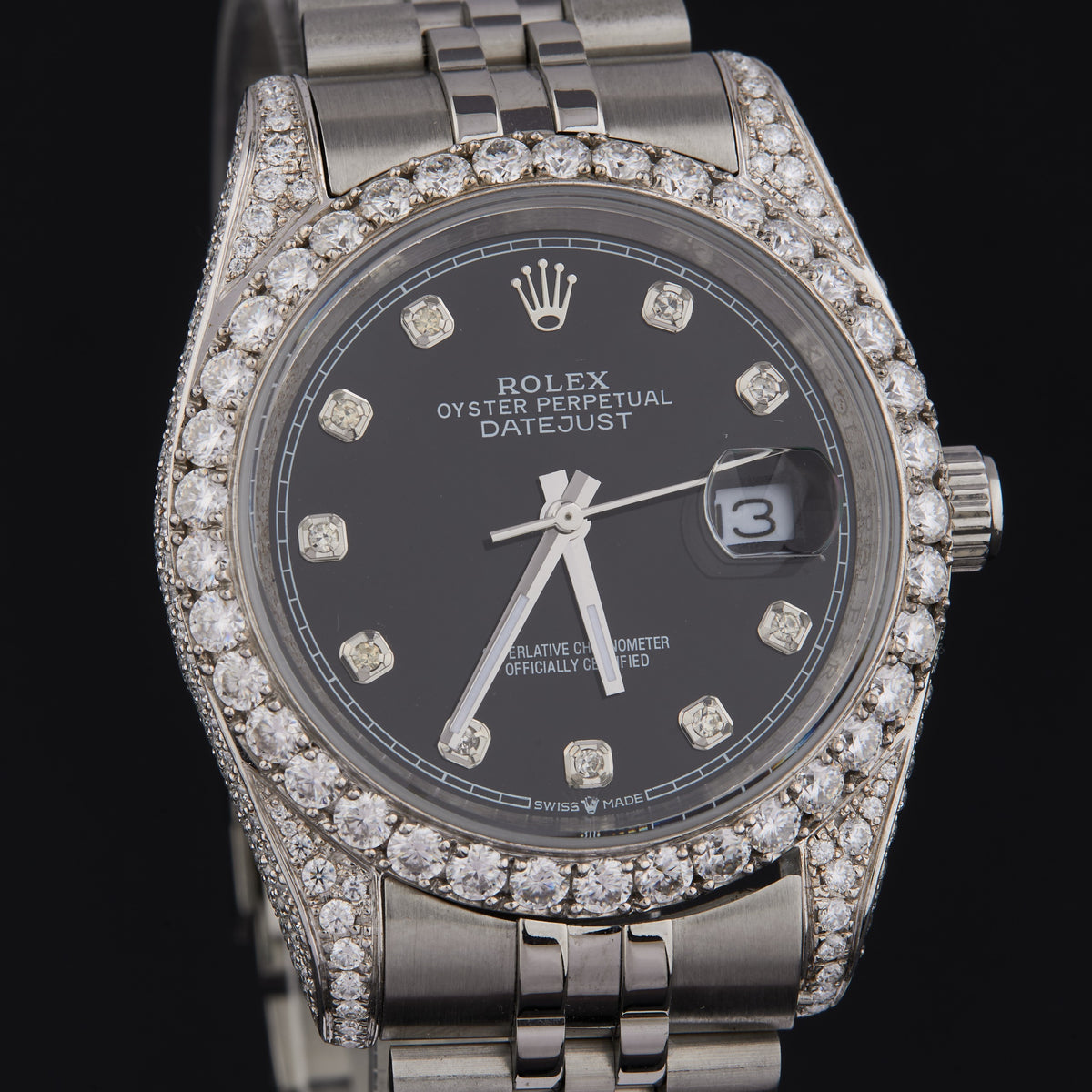 Moissanite Diamond Legacy Collection Rose Gold And Platinum Luxury Timepieces Crafted for Ultimate Prestige - View 7