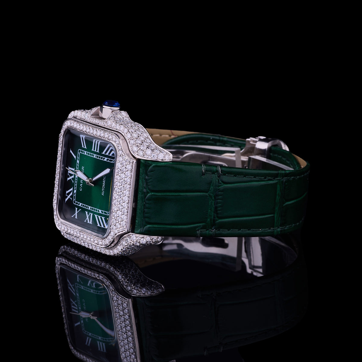 Moissanite Diamond Luxury Watch Collection Timeless Elegance - View 4
