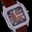 Moissanite Diamond Prestige Collection Diamond-Set Luxury Timepieces with Timeless Elegance and Exceptional - View 3