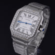 Moissanite Diamond Prestige Collection White Ice Luxury Watch Duo - View 3