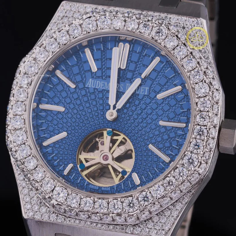 Moissanite Diamond Timepiece Collection Exclusive Skeleton And Pavé Diamond Luxury Watches for Japan Collectors - View 3