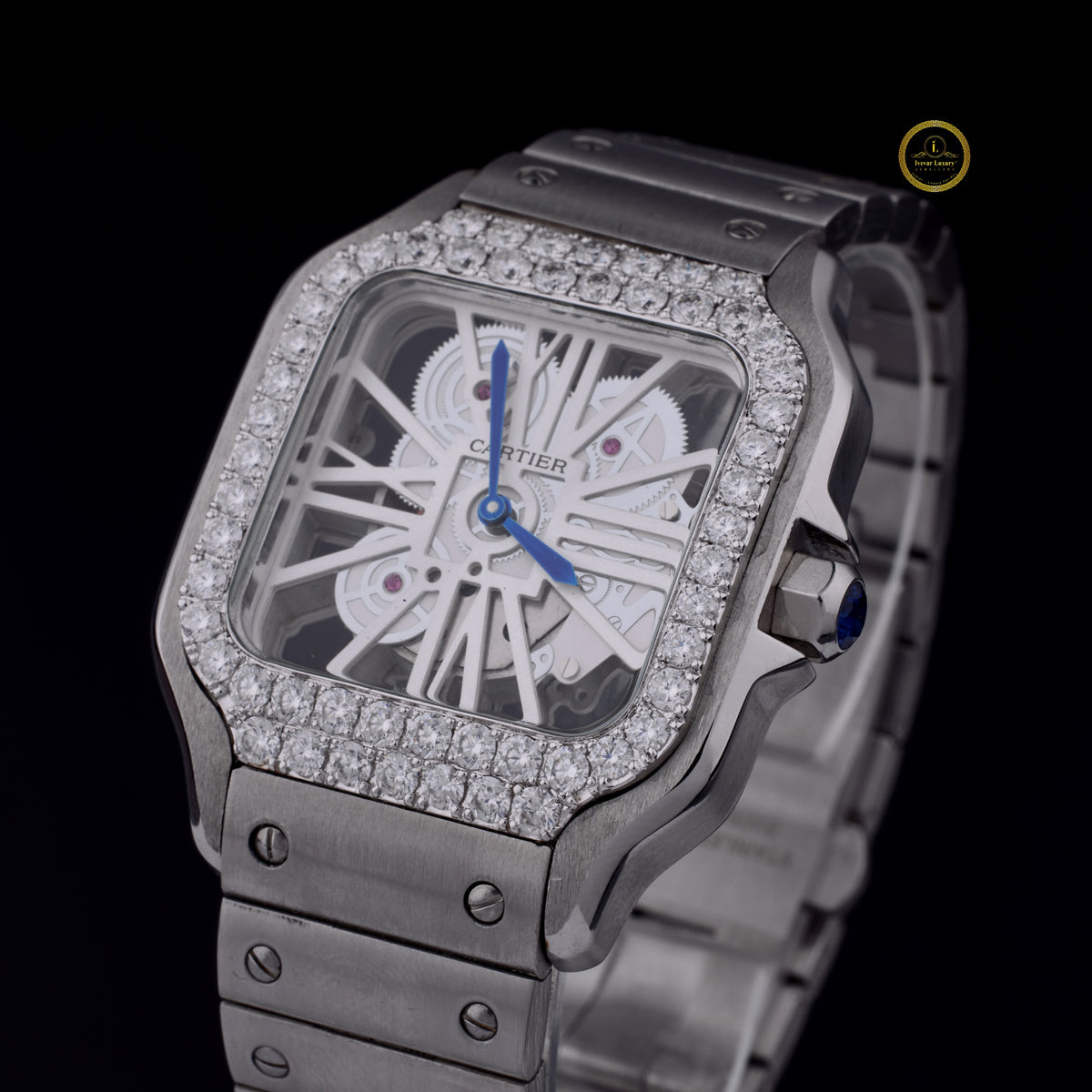 Moissanite Diamond Timepiece Collection Exclusive Skeleton And Pavé Diamond Luxury Watches for Japan Collectors - View 7