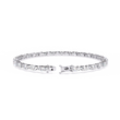 Oval & Round Cut Lab Diamond Tennis Bracelet - View 7