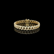 Round Cut Moissanite Diamond Miami Cuban Link Bracelet
