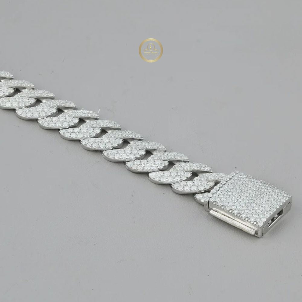 Personalized Lab-Grown Diamond Cuban Chain – Custom by Ivevar - View 4