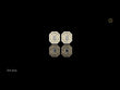 Octagonal Double Halo Emerald Cut Lab Grown Diamond Stud Earring