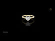 Heart Cut Lab Diamond Engagement Ring with Twisted Pave Band