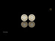 Round Lab Grown Diamond Double Halo Cluster Post Earring