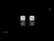 Architectural Crown Basket Round Lab Grown Diamond Solitaire Studs