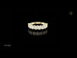 Baguette Cut Moissanite Diamond Half Eternity Wedding Band