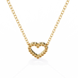 Romantic Love Motif Pendant with Round Lab Grown Diamond - View 8