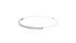 Single Classic Row Round Lab Diamond Tennis Bracelet - View 6