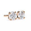 Real Sparkle Lab Grown Round Diamond Cut Earring Responsible Sourcing For Her - View 10