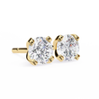 Real Sparkle Lab Grown Round Diamond Cut Earring Responsible Sourcing For Her - View 9