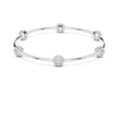Round Lab Diamond Bracelet with Pave Studded Orb Accents - View 9