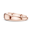 Round Cut Lab Grown Diamond Men's Heavy Gold Statement Ring - View 9