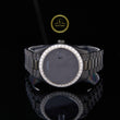 Refined Stealth Luxury with a Brilliant Diamond Bezel and Matte Black Finish Diamond By Lab Grown Ivevar