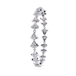 Round Cut Lab Diamond Bracelet Custom Design - View 4