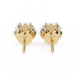Round Cut Lab Diamond Earrings Elevate Your Everyday Look Classy - View 9