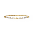 Round Cut Lab Diamond Minimalist Tennis Bracelet - View 5