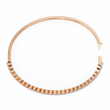 Round Lab Diamond Tennis Bangle Bracelet Prong Setting - View 8