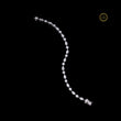 Alternating Marquise and Round Lab Diamond Tennis Bracelet - View 2