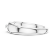 Round Cut Lab Grown Diamond Men's Modern Split Shank Gold Band - View 10