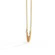 Geometric Lab Grown Diamond Fringe Statement Necklace - View 5
