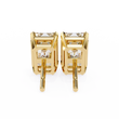 Stunning Lab Diamond Emerald Cut Earrings Crafted with Care Designed to Dazzle For Her - View 5