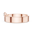 Round Cut Lab Grown Diamond Men's Unique Geometric Anniversary Ring - View 7