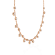 Princess Shape Round Lab Grown Diamond Choker Necklace - View 8