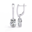 Best Oval Lab Grown Diamond Earrings Perfect Anniversary, Birthday & Bridal Gift - View 6