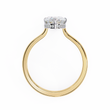 Timeless Teardrop Pear Lab Diamond Solitaire Engagement Ring - View 8