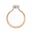 Timeless Teardrop Pear Lab Diamond Solitaire Engagement Ring - View 9