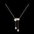 Toi Et Moi Teardrop Lab Grown Diamond Necklace