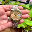 Two-Tone Dial Automatic Watch with Date Display - View 4